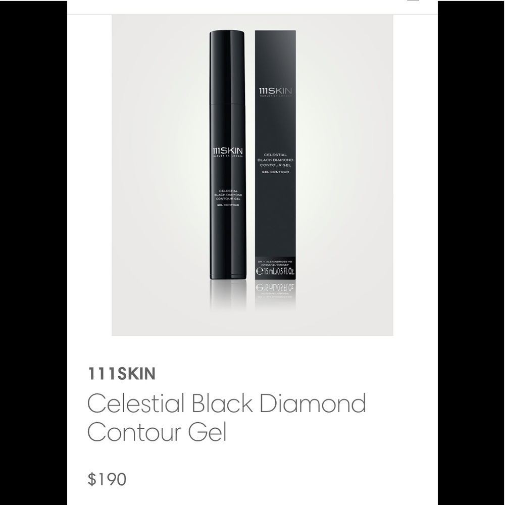 111SKIN-HARLEY ST. LONDON- CELESTIAL BLACK DIAMOND CONTOUR GEL